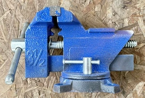 Bench Vise 3,5” ganasce – usato pochissimo, porcellana - Foto 1 di 9