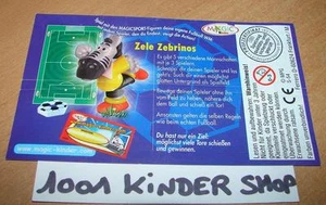 KINDER S54 S-54 MAGICSPORT ZELE ZEBRINOS BPZ (D) - Photo 1/1