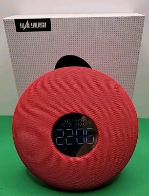 YAYUSI S6 Clock Speaker Alarm Clock - No Remote.  - Image 1 of 4