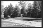 Vintage GRAND RAPIDS MN Crystal Waters Lodge Cabins RPPC REAL PHOTO POSTCARD