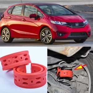 2pcs Front Shock Absorber Spring Bumper Power Cushion Buffer For Honda Fit - Foto 1 di 8