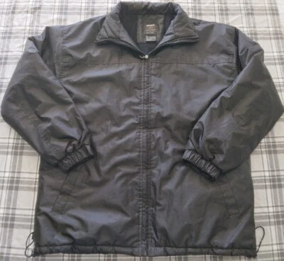 Kenpo Mens Black Zippered Fleece Lined Puffer Jacket Size Medium - Image 1 of 4