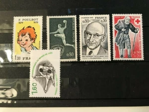Sellos de Francia 5 MNH, en muy buen estado - Imagen 1 de 1