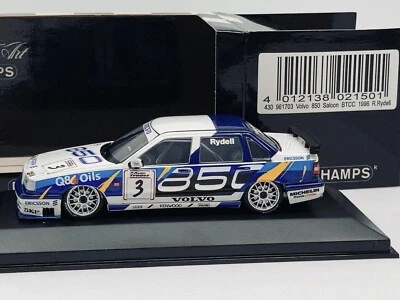 VOLVO 850 20V Saloon 1996 BTCC TWR 1/43 Model Car minicar hpi 8113 MINICHAMPS - Image 1 of 4