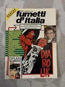 DYLAN DOG e altri Fanzine FUMETTI D'ITALIA n 2 Maggio 1992 - Foto 1 di 1