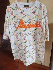 T-shirt Akademiks Native Warrior TOMAHAWK tutta over taglia L/XL - Foto 1 di 14