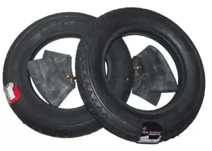 ○2x Juego de neumáticos + mangueras 3.50 - 10 pulgadas para Piaggio Vespa PX 80-200 Honda LEAD - Imagen 1 de 3