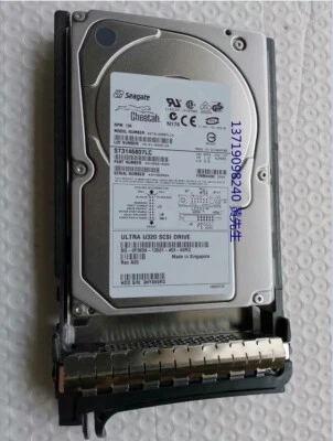 0F3659 Dell ST3146807LC 0F3659 146GB 3.5" 10K ULTRA U320 SCSI SCA 80 Hard Drive - Image 1 of 3