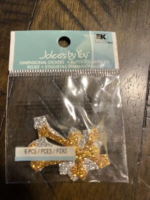 RARE Jolees Mini Crosses Cross Church Religious Gem Card 3D Scrapbook Stickers - Image 1 of 2
