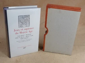LA PLEIADE : JEUX ET SAPIENCE DU MOYEN AGE  / 1978 - Picture 1 of 4
