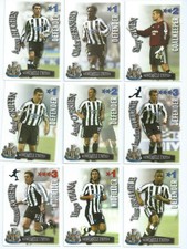 NEWCASTLE UNITED - Shoot Out! 2003-2004 Premier League Football Trading Cards