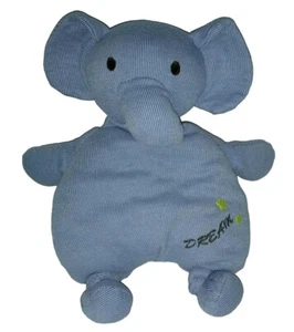 Blau gestreifter Elefant Plüsch Traumsterne Baby Stofftier dehnbar 11 Zoll geknotete Beine - Bild 1 von 4