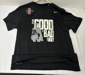 SDSU San Diego State University Aztecs T-Shirt NIKE 727982-010 SIZE L - Picture 1 of 6