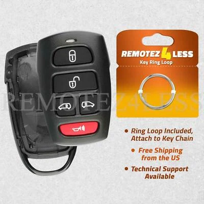 Remote For 2006 2007 2008 2009 Hyundai Entourage SV3-100060234 Shell Case Foto 1 de 4
