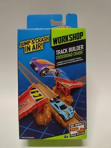 Hot Wheels Track Builder Crossroad Crash Mattel Workshop Series Sealed Neu in OVP - Bild 1 von 7