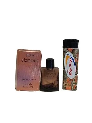 Hugo Boss ELEMENTS Eau De Toilette EDT Hombres MINIATURA 0.17 OZ Nuevo Foto 1 de 4