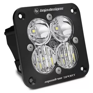 Baja Designs 551003 for Squadron Sport Driving/Combo Pattern Flush Mount Black L - Picture 1 of 3
