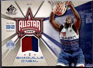 SHAQUILLE O'NEAL 2006 SP GAME USED ALL STAR PATCH /25 !! 🔥🔥 HOF - Picture 1 of 2