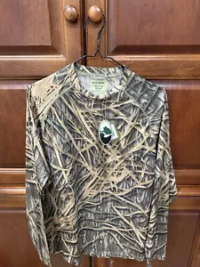 Filson Long Sleeve Barrier T-Shirt MossyOak Shadowgrass Medium Rare Discontinued - Picture 1 of 8