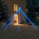 Weihnachtsbaum-Lichterkette fr Innen und Auenbereich 576 LEDs Blau I7S1