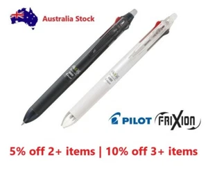 Pilot Frixion ball 3 slim 3-in-1 Erasable multi pen 0.5mm Black / Pearl White - Picture 1 of 9