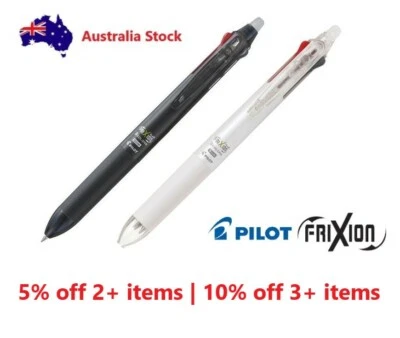 Pilot Frixion ball 3 slim 3-in-1 Erasable multi pen 0.5mm Black / Pearl White - image 1 of 4