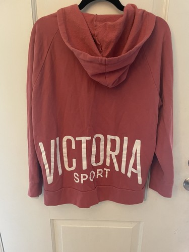 UNDERCOVER Felpa con cappuccio e zip Victoria's Secret Sport M Dusty Rose