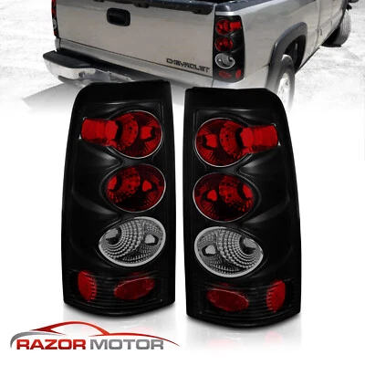 1999-2002 For Chevy Silverado/GMC Sierra 1500/2500/3500 Smoke tail lights - Image 1 of 4