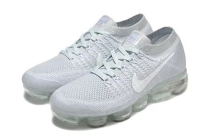 Nike air vapormax flyknit 2 Men's air cushioned shoes White Size 8-13 - Picture 1 of 6