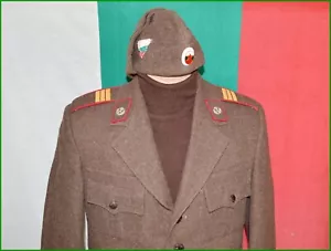 Ejército Búlgaro Infantería Suboficial Sargento Invierno Lana Uniforme Era Guerra Fría talla S-M - Imagen 1 de 14