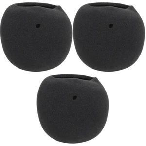3 Count Windproof Sponge Cover KTV Singing Accessory Microphone Protective - Zdjęcie 1 z 12