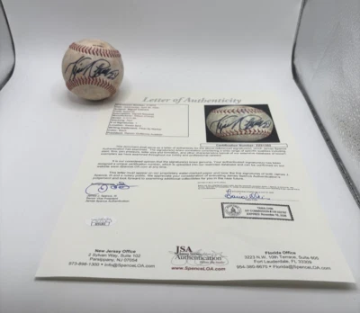 Miguel Cabrera Venezuela Winter League Baseball Ball Autographed Signed JSA COA - Image 1 of 4