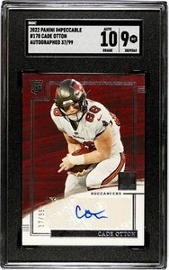 2022 Panini Impeccable #170 Cade Otton Auto RC (Buccaners) SGC 9/10 /99 - Picture 1 of 2