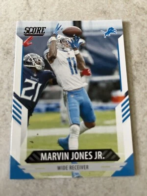 2021 Score Showcase #135 Marvin Jones Jr. NFL Detroit Lions - Image 1 of 2