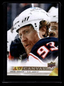 2022 UD Series 2 UD Canvas Jakub Voracek #C143 Columbus Blue Jackets - Picture 1 of 2