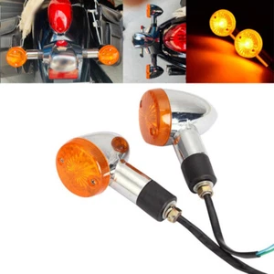 Luz ámbar señal de giro bala motocicleta para Honda Shadow Spirit VT750 1100 - Imagen 1 de 10