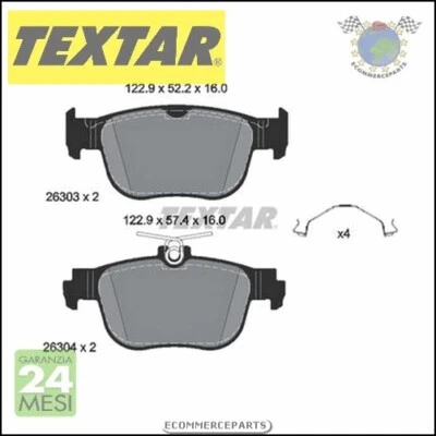 Pastiglie freno Textar Q+ Posteriore per AUDI A3 CUPRA FORMENTOR LEON FORD TOURN - Immagine 1 di 3