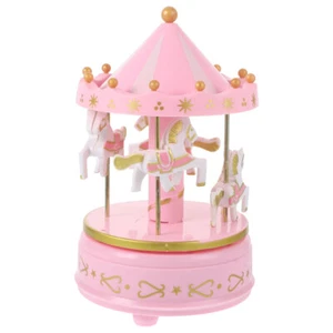 Taufe Geschenke Pferde Geschenke Für Mädchen Drehen Musical Box Für Mädchen - Bild 1 von 12