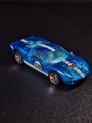 Hot Wheels Ford GT40 First Editions Metallic Blue 1999 16/26 - Image 1 of 4