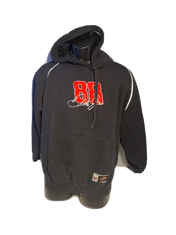 Dale Earnhardt Jr #88 Nascar Hoodie Pullover Sweatshirt Chase Authentics Large Cover