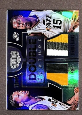 Memorabilia de doble función Panini Gala 2015 #5 Derrick Favors Trey Burke/25 Foto 1 de 3