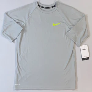 Boy's Youth Nike Swim Dri-Fit UV Protection Shirt NEW - Picture 1 of 2
