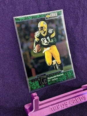 DESMOND HOWARD 1997 Upper Deck CC Card #TC22 Turf Champions Green Bay Packers - Image 1 of 4
