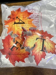 FALL Casale Blocchi Foglie Decorazione Rustico Autunno Tavolo Scaffale Insegna Ringraziamento - Foto 1 di 2