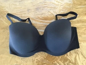 Chantelle Molded Cup 36 DDD Black Bra, Full Coverage / T Shirt, C13F50 - Picture 1 of 4