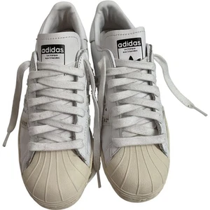 Adidas Human Made White Trainers UK 5 Logo Design Gears For Futuristic Teenagers - Picture 1 of 9