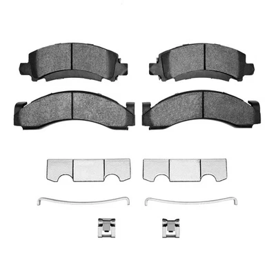 For Workhorse P32 99-05 Super Heavy Duty Semi-Metallic Front Brake Pads Foto 1 de 4