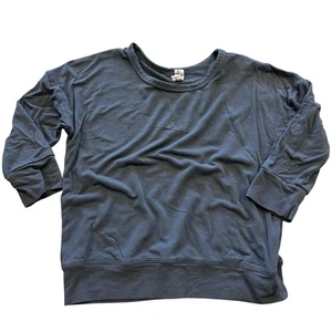 Babysprouts Navy Blue Butter Soft Long Sleeve Top 12-18Mo - Picture 1 of 2