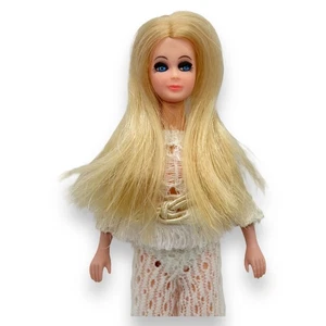 RARE Topper Fancy Feet Dawn Doll 1971 | Platinum Blonde 11C | Bell Bottom Bounce - Picture 1 of 20