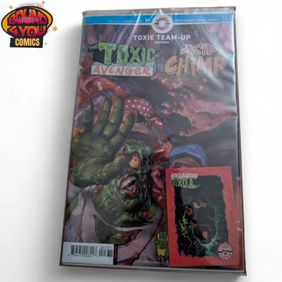 Toxie Team-Up #3 - Fred Harper - Polybagged con tarjeta coleccionable (2025) Foto 1 de 2